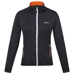 Damen-Sweatshirt Regatta Wms Newhill grau/orange Seal Grey(Apricot Crush)