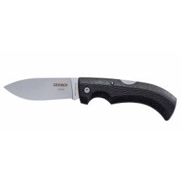 Klappmesser Gerber Gator Drop Point, 154CM,hladky schwarz Black