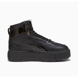 Damen Winterschuhe Puma Karmen Rebelle Mid WTR schwarz/gold Black -Black -Gold