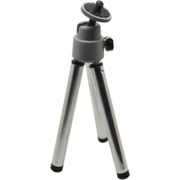 Stativ Niceboy Silver mini Tripod silber