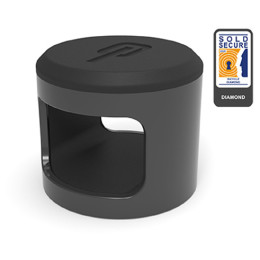 Fahrradschloss Hiplok Ankr schwarz All Black