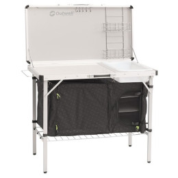 Campingküche Outwell Drayton Kitchen Table schwarz/weiß