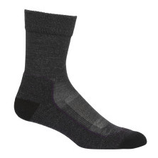 Damensocken Icebreaker W Hike+ Light Crew grau JetHeather