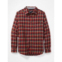 Herrenhemd Marmot Fairfax Midweight Flannel LS rot DarkSteel