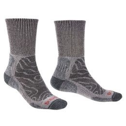 Herrensocken Bridgedale LW Comfort Boot Original grau 806 Grey