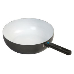 Pfanne Bo-Camp Sprint Eco Wok 28 schwarz/weiß Black/White