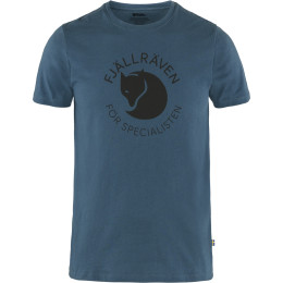 Herren-T-Shirt Fjällräven Fox T-shirt M dunkelblau Indigo Blue