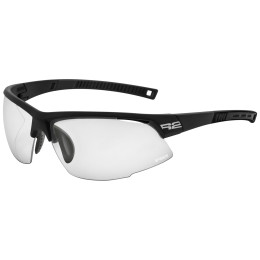 Sportbrille R2 Racer v3 schwarz/weiß matný -černý