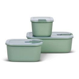 Lebensmittelbox Mepal EasyClip 2x450 + 1000 ml grün Nordic Sage