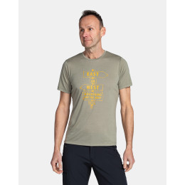 Herren-T-Shirt Kilpi Garove dunkelgrün dark green