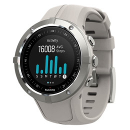 Uhr - ausgestellt Suunto Trainer Wrist HR - Vystavené grau Sandstone