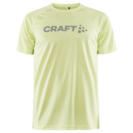 Herren-T-Shirt Craft CORE Unify Logo gelb Giallo