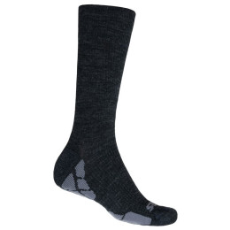 Socken Sensor Hiking Merino schwarz/grau