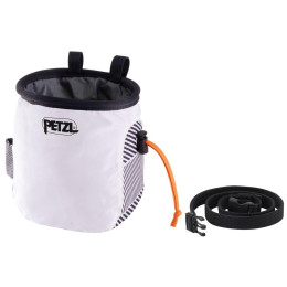 Kreidebeutel Petzl Saka weiß White Dazzle