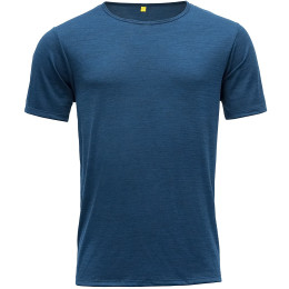 Herren-T-Shirt Devold Sula Man Tee blau SKYDIVER