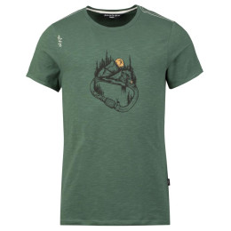 Herren T-Shirt Chillaz Carabiner Forest grün green