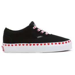 Kinderschuhe Vans My Doheny schwarz/rot (Heart Foxing)Black/White
