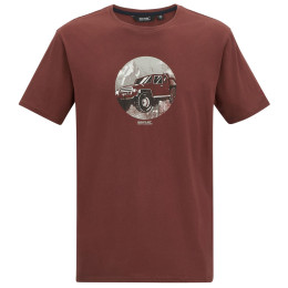 Herren T-Shirt Regatta Cline IX weinfarbe DkCherryJeep