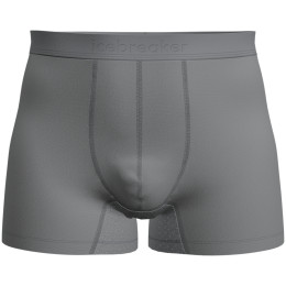 Herren funktionelle Boxershorts Icebreaker M Mer 125 ZoneKnit Boxers grau Alloy