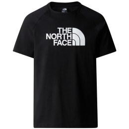 Herren-T-Shirt The North Face S/S Raglan Easy Tee schwarz Tnf Black