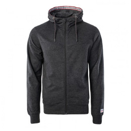 Herren-Sweatshirt Hi-Tec Sabarin schwarz Black Melange