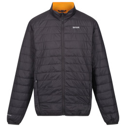 Herrenjacke Regatta Hillpack grau Ash(Orange Pepper)