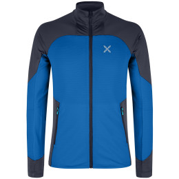 Herren Funktions-Sweatshirt Montura Rise Maglia blau B.Blue/Graphite Blue