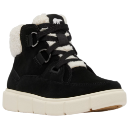 Damen Winterschuhe Sorel Explorer™ III Nw Lace Wp schwarz/weiß Black, Sea Salt