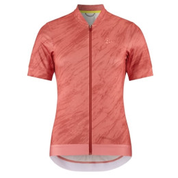 Damen-Radtrikot Craft W Core Essence Regular weinfarbe red