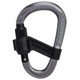 Karabiner Mammut Smart HMS 2.0 Screwgate Carabiner grau 1502 - Screw Gate, grey