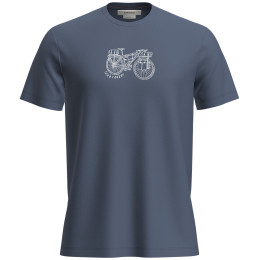 Herren-Funktionsshirt Icebreaker M Mer 150 Tech Lite SS Tee Adventure Rid blau Dawn