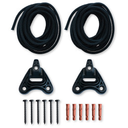 Befestigungsmaterial La Siesta Uchycení sítě Home Rope schwarz Black