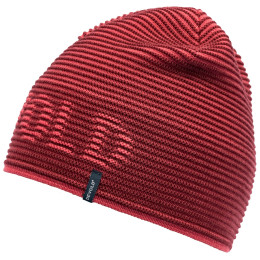 Mütze Devold Rib Logo Beanie rot Poppy