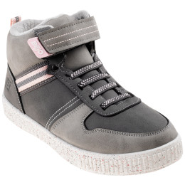 Kinderschuhe Bejo Burry Mid Jrg grau/rosa Grey/Pink/Reflective