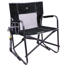 Campingstuhl GCI Freestyle Rocker XL schwarz/grau Black