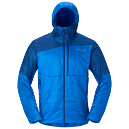 Herrenjacke Norrona falketind thermo40 Zip Hood blau Skydiver