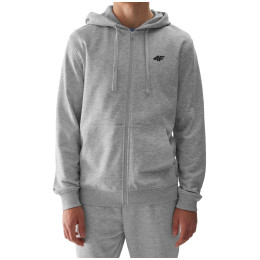 Herren-Sweatshirt 4F Sweatshirt M0951 hellgrau Cold Light Grey Melange