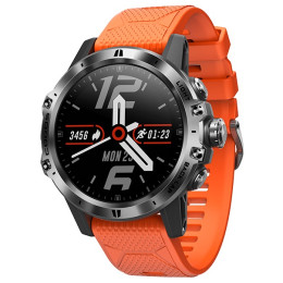 Armbanduhr Coros Vertix GPS Adventure Watch silber/orange Silver/Orange