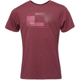 Herren-T-Shirt Loap Bohem weinfarbe Red