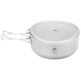 Essschale Robens Ori Titanium Pot with Plate Lid silber
