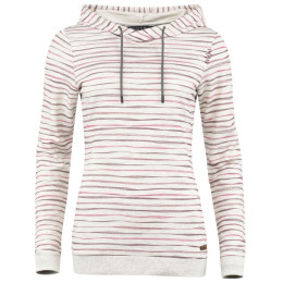 Damen-Sweatshirt Chillaz Lugano Stripes Wave hellgrau Creme