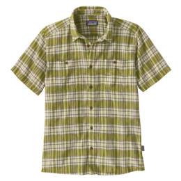 Herrenhemd Patagonia M's Back Step Shirt grün Sunlight: Graze Green