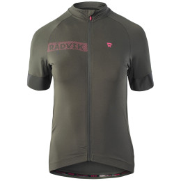 Damen-Radtrikot Radvik Bravo LDS grün Forest Night/Azalea