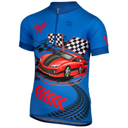 Kinder-Radtrikot Etape Rio (Jungen) blau modrá