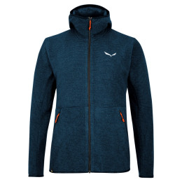 Herren-Sweatshirt Salewa NUVOLO PL M JKT dunkelblau 8671 - dark denim melange/0910