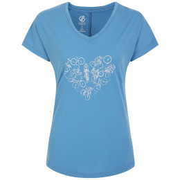 Damen-T-Shirt Dare 2b Calm Tee hellblau Niagara Blue