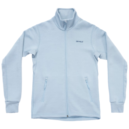 Damen Funktions-Sweatshirt Devold Thermo Wool Jkt Wmn hellblau Dawn