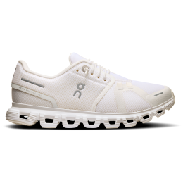 Damenschuhe On Running Cloud 6 weiß White/White