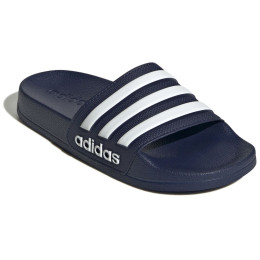 Kinderpantoffeln Adidas Adilette Shower K dunkelblau Dkblue/Ftwwht/Dkblue