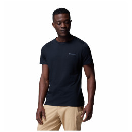 Herren-T-Shirt Columbia Rapid Ridge™ Back Graphic Tee II schwarz/blau Black, Heavenly Horizons